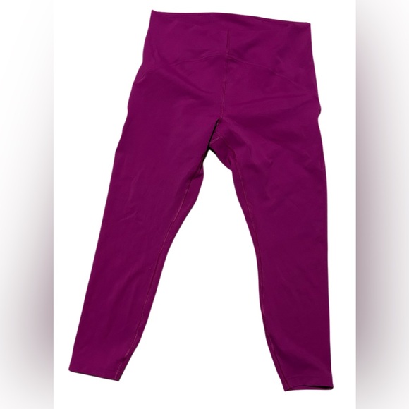 Lululemon InStill High-Rise Tight 25" Magenta Purple 12 - Picture 2 of 5